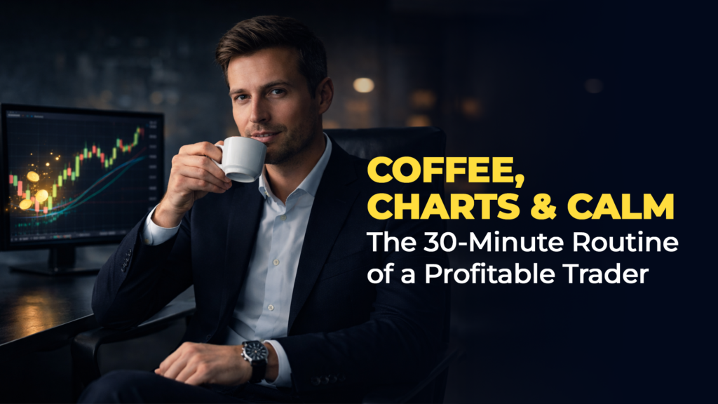 Coffee, Charts, and Calm: The 30-Minute Morning Routine of a Profitable Trader